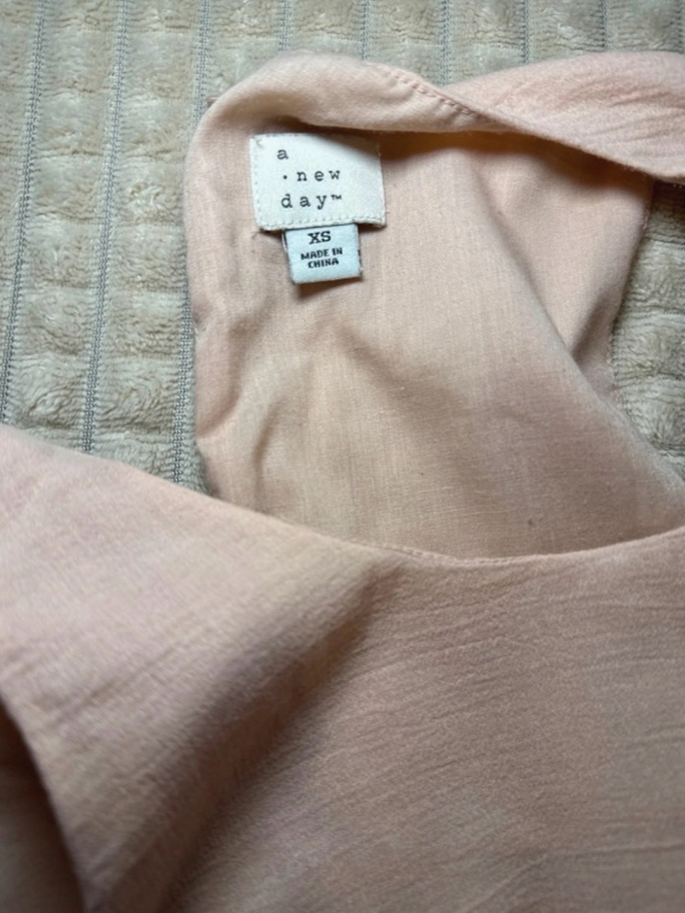 A New Day Sleeveless Tiered Midi Dress. Size XS - Picture 5 of 6